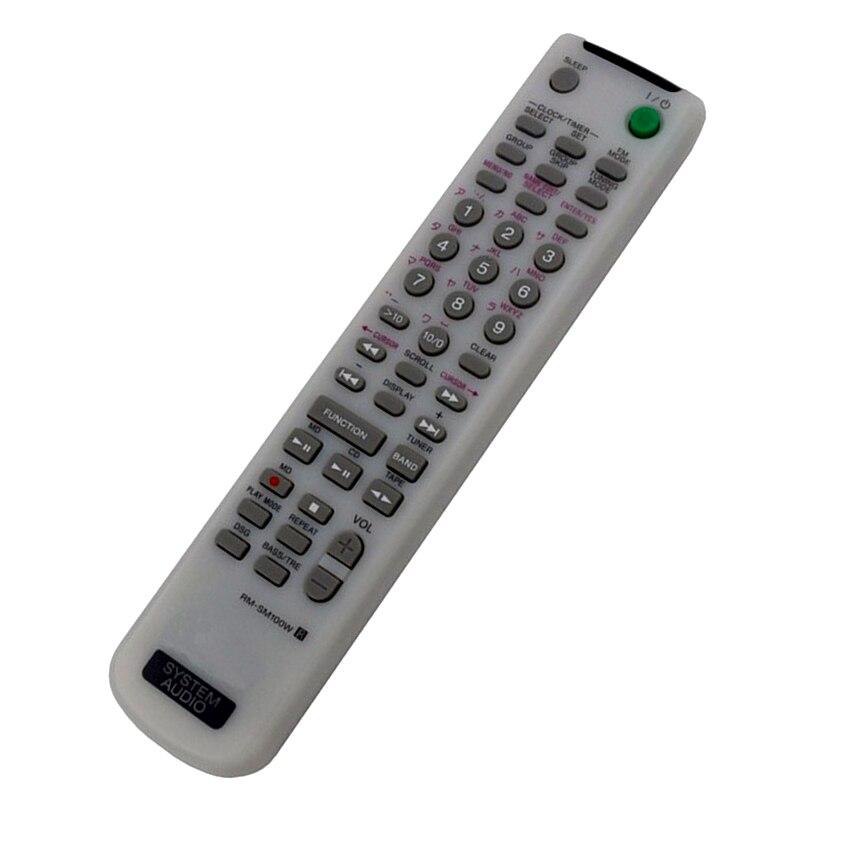 RM-SM100W Remote Control Replacement for Sony SYSTEM AUDIO CD