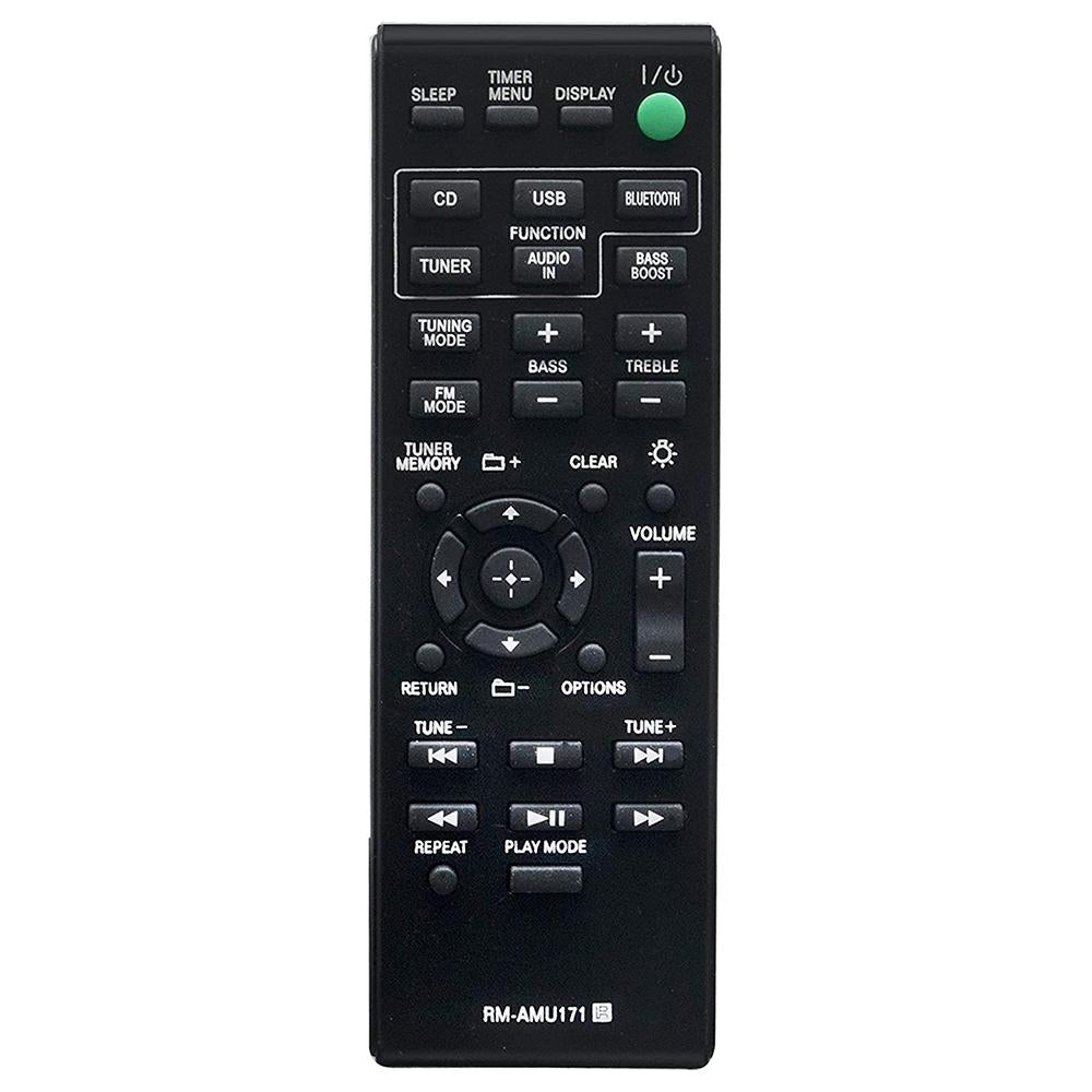 RM-AMU171 Remote Replacement for Sony Audio System HCD-SBT100B CMT-BT60