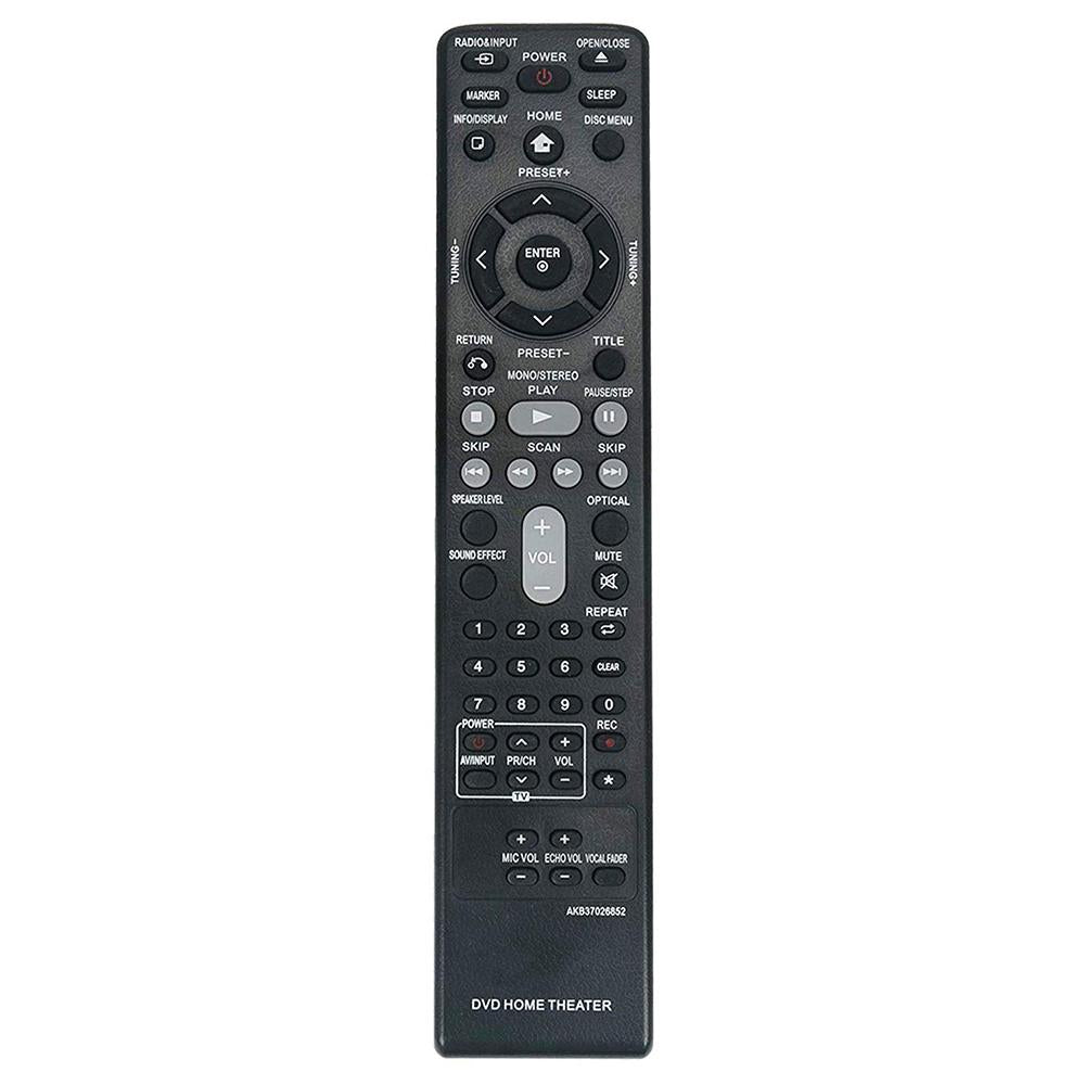 AKB37026852 Remote Replacement for LG DVD Home Theater System W95 LHD625