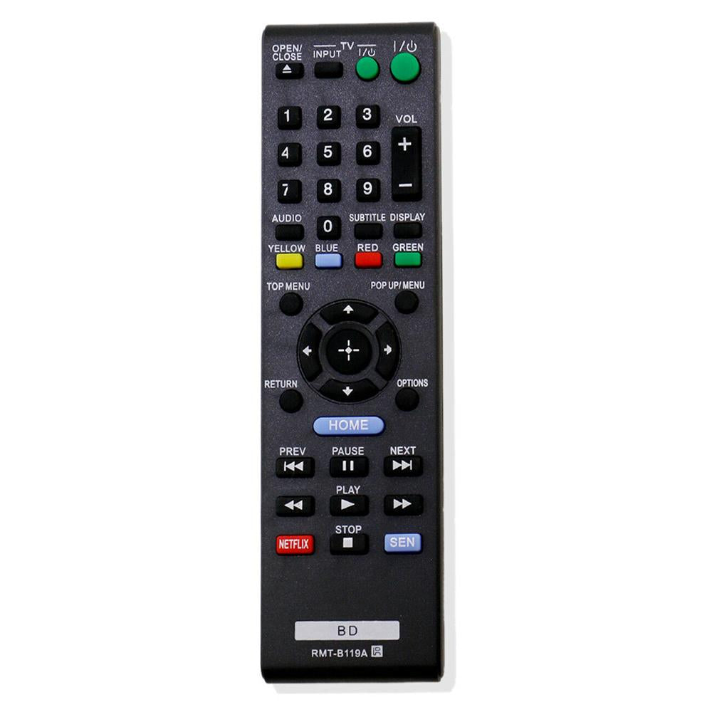 RMT-B119A Remote Replacement for Sony BLU-RAY DVD PLAYER BDPBX110