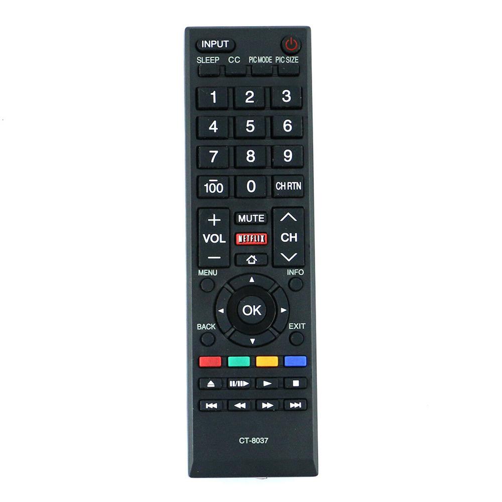 CT-8037 CT8037 Remote Replacement for Toshiba TV 58L5400U 65L5400U 50L3400