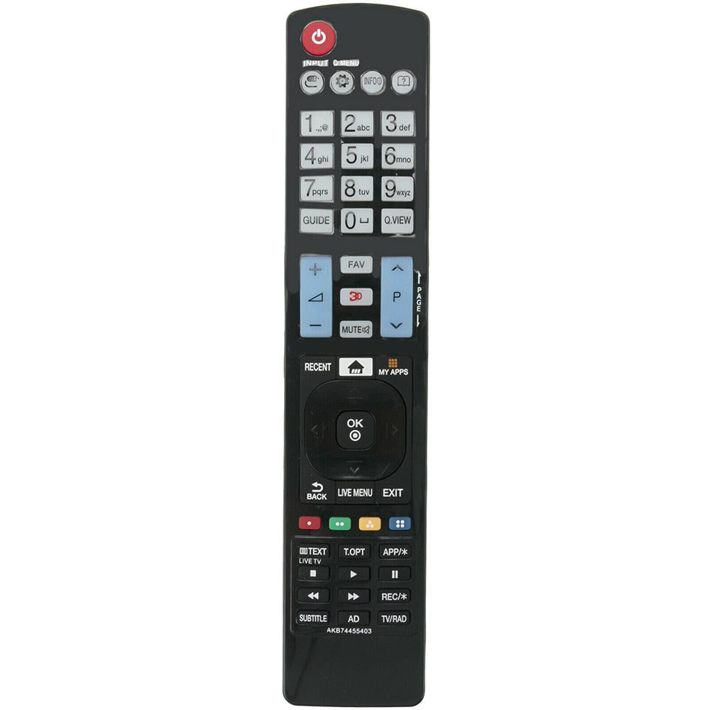 AKB74455403 Remote Replacement for LG Smart 3D TV 42LM670S 42LV5500
