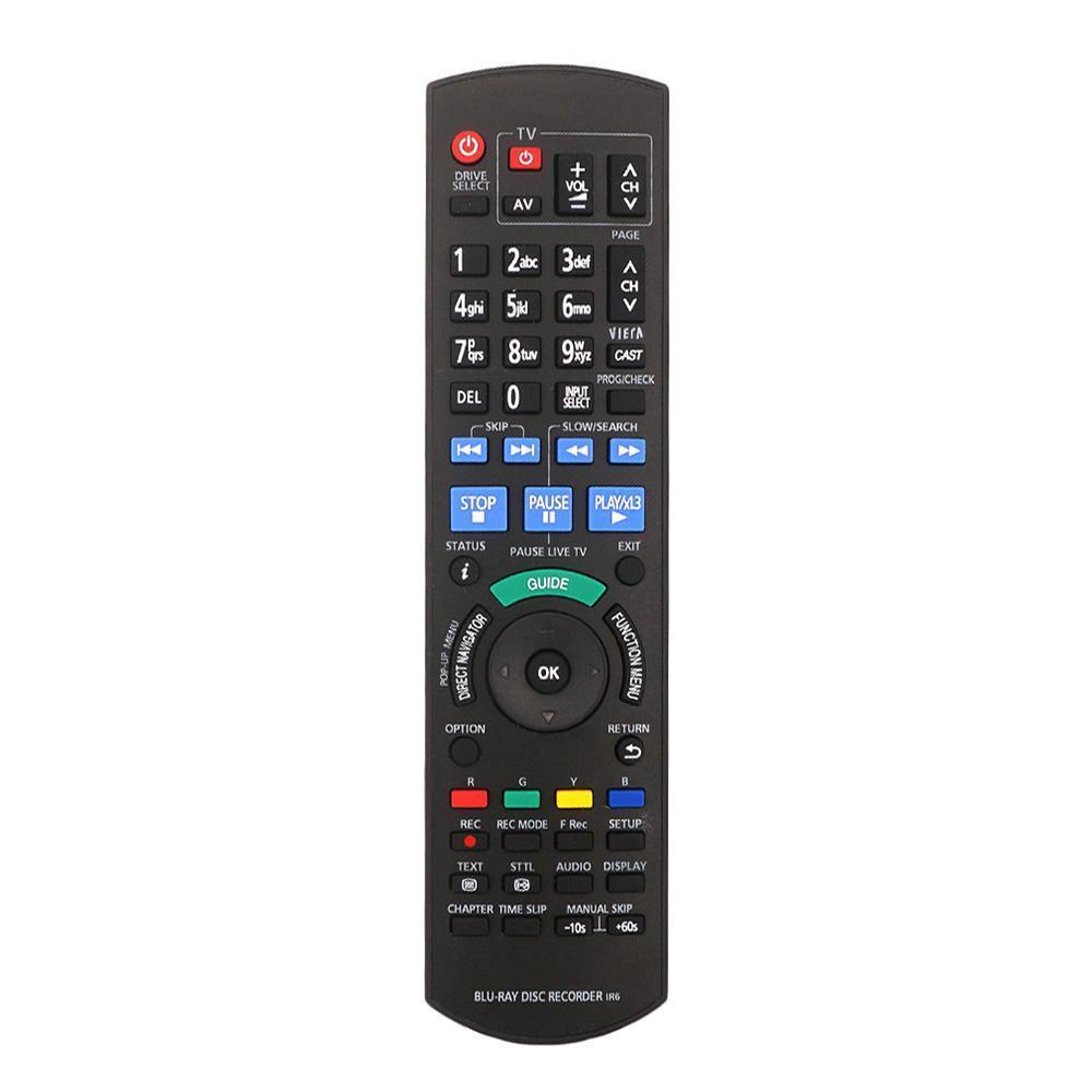 DMR-PWT520 DMR-BCT820 Remote Replacement for Panasonic Blu-ray HDD DVD Recorder