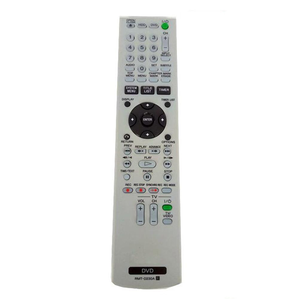 RMT-D230A Remote control Replacement For Sony DVD