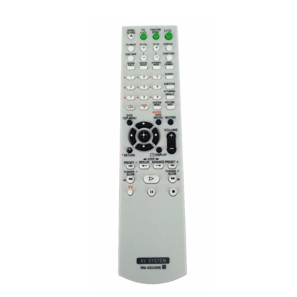 RM-ADU005 Remote control Replacement for Sony DVD Home Theater System