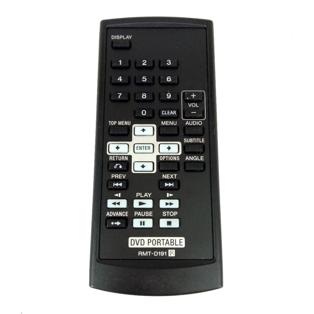 RMT-D191 Remote Control Replacement For Sony DVD Portable